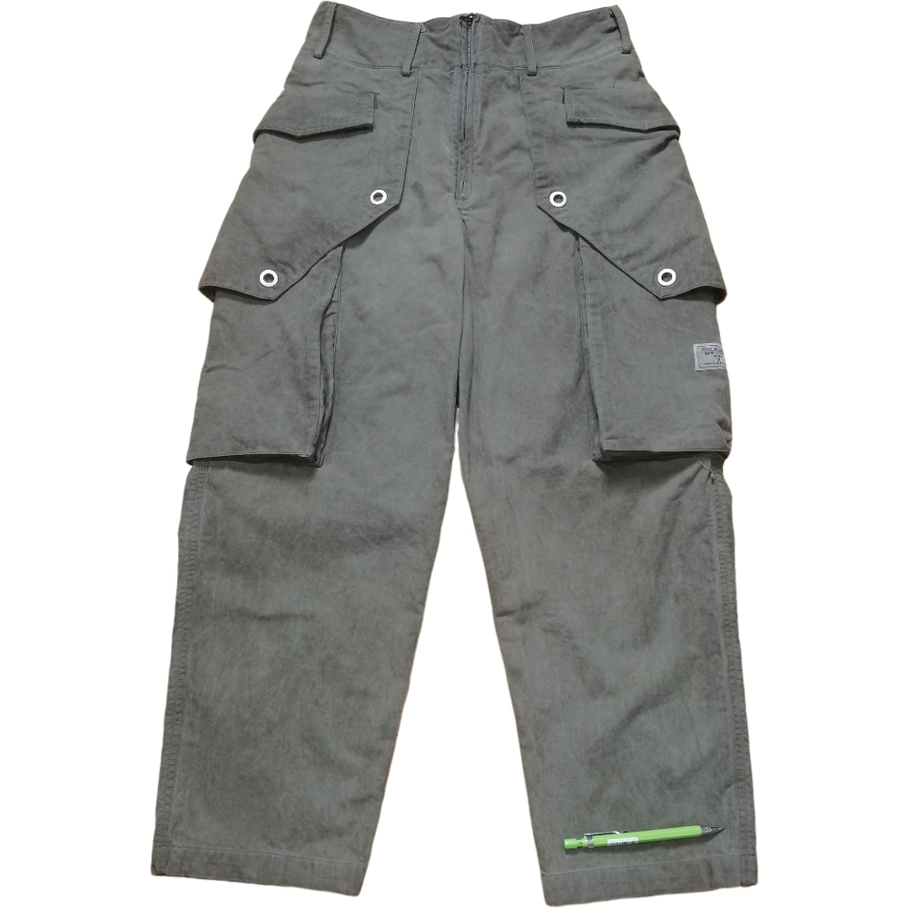 😎 mens vintage y2k army green 100% cotton overalls by TPTG GZ